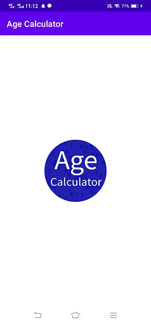 Age Calculator Screenshot 0