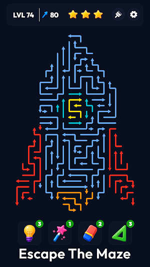 Calm Arrow Puzzle Screenshot 2