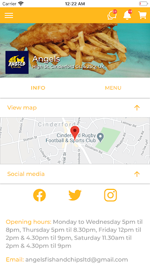Angels Fish Bar Screenshot 1