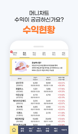 감은숙 머니차트 (상승 예상 수익 종목 자판기) Screenshot 2