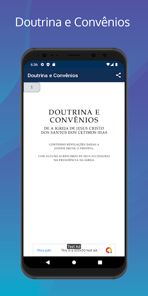 Doutrina e convênios português Screenshot 0