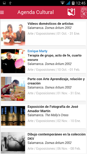 Agenda Cultural de Salamanca Screenshot 2