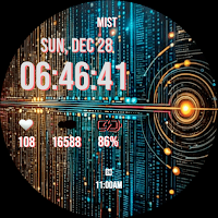 A072 Quantum Design Watch Face