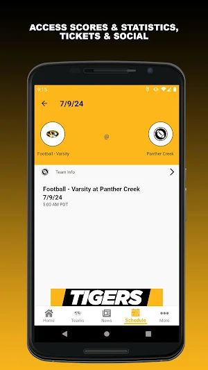 Chapel Hill High Tigers Screenshot 2