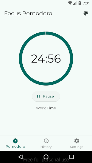 Focus Pomodoro Screenshot 2