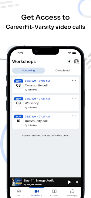 CareerFit-Varsity Screenshot 3