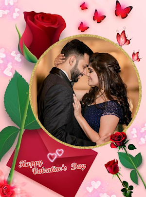 Valentine Day Photo Frame 2024 Screenshot 0
