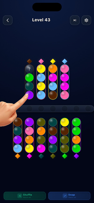 Glo Sort Puzzle Screenshot 2