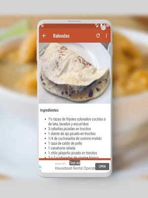 Free Home Cooking Recipes from Honduras Screenshot 1