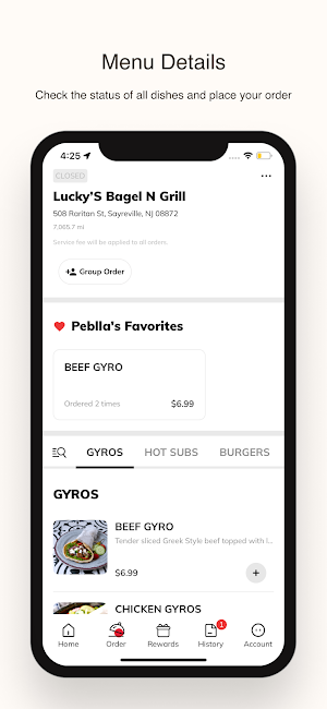 Lucky'S Bagel N Grill Screenshot 1