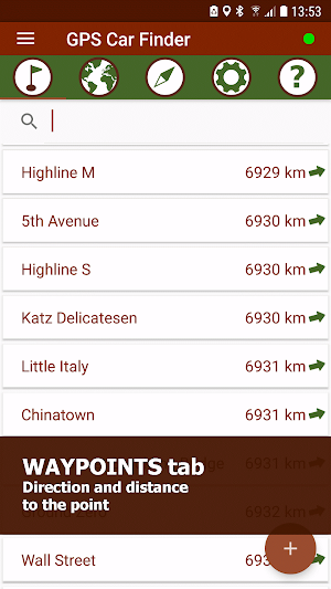 GPS Locations Screenshot 0