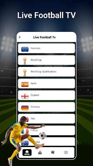 Live Football TV HD STREAMING Screenshot 0