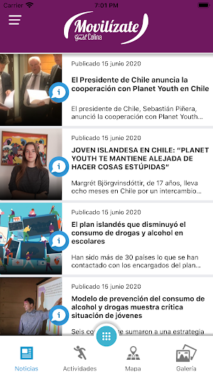 Movilizate Colina Screenshot 0