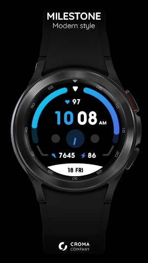 Milestone Watch Face Screenshot 0