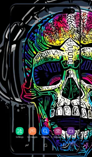 Skull Wallpaper Screenshot 0