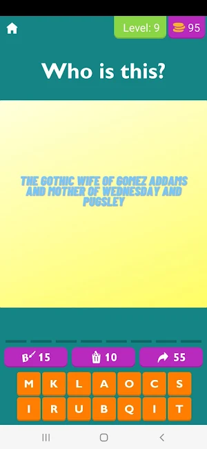Wednesday Addams Quiz Screenshot 2