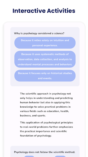 General Psychology Screenshot 1