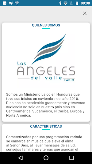 Los Angeles del Valle Radio Screenshot 2