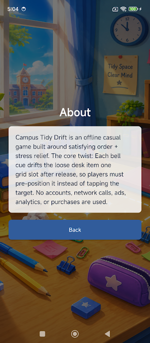 Campus Tidy Drift Screenshot 3