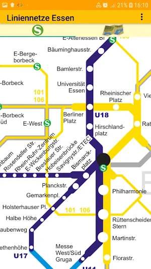 LineNetwork Essen Screenshot 1