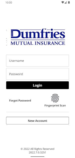 Dumfries Mutual Mobile Screenshot 0