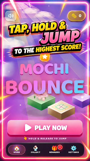 Mochi Bounce: Bunny Hop Jump Screenshot 2