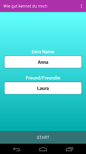 Wie gut kennst du mich ? Bff Screenshot 0