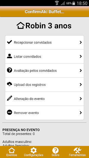 ConfirmAki Buffet Infantil Screenshot 2