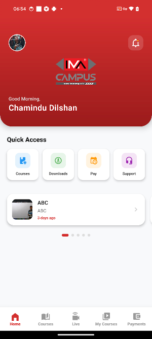 IMA Campus Screenshot 0