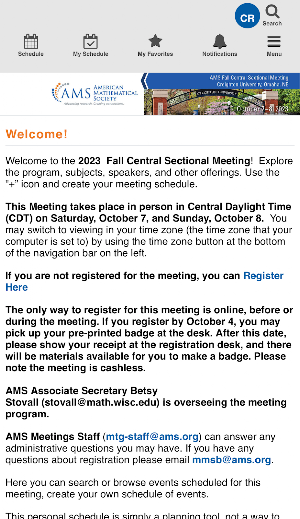 AMS Fall 2023 Central Screenshot 1