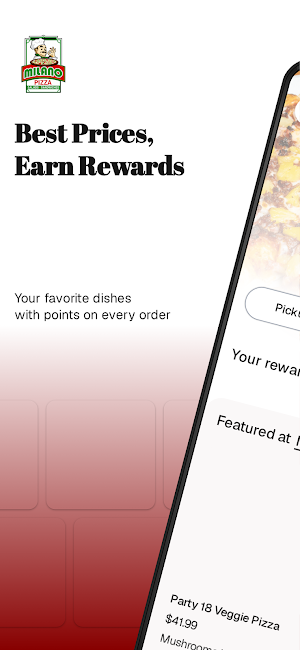 Milano Pizza To Go Screenshot 0