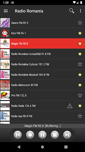 RADIO ROMANIA Screenshot 1