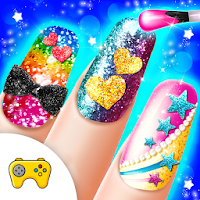 Christmas Nail Art Salon : Nail Designs Game