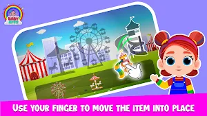 Theme Park: Baby Slide Game Screenshot 1