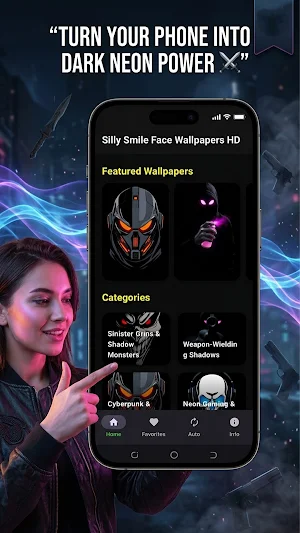 Silly Smile Face Wallpapers HD Screenshot 0