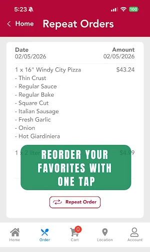 Rosati's Pizza Screenshot 3