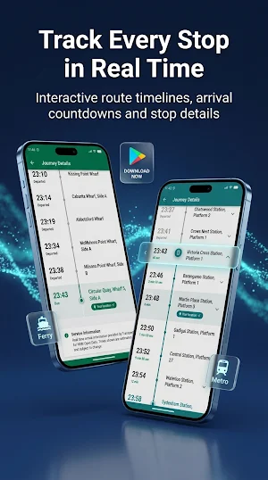 Sydney Transit: Train & Bus Screenshot 3