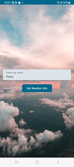 Dikas Weather Info Screenshot 0