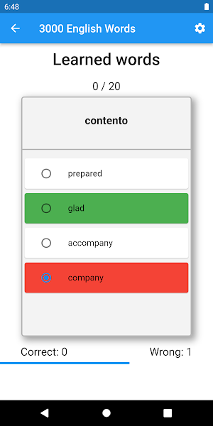 VocabBoost: 3000 English Words Screenshot 1