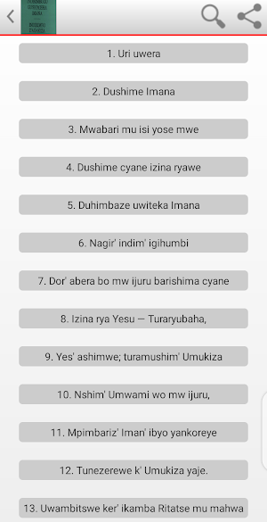 INDIRIMBO ZO MUGITABO Screenshot 3