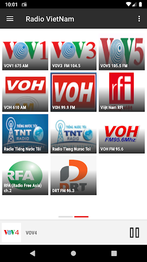 RADIO VIETNAM : Online Vietnamese radios Screenshot 2