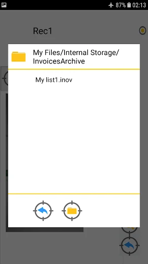Invoices Receipts Archive Screenshot 2
