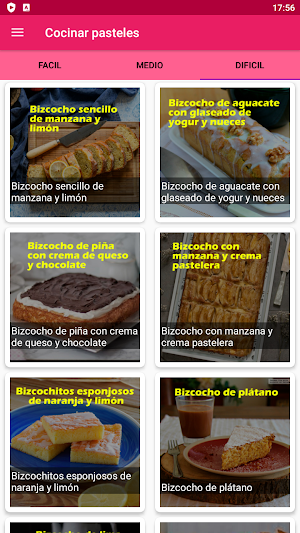 Cocinar pasteles Screenshot 2