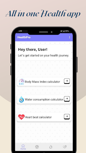 HealthPro - BMI Calculator Screenshot 2