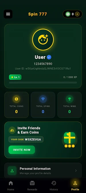 Spin 777 Screenshot 3