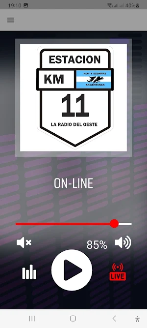 Km11 Radio Screenshot 1