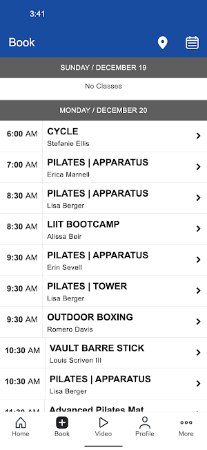 Vault Fitness Screenshot 1