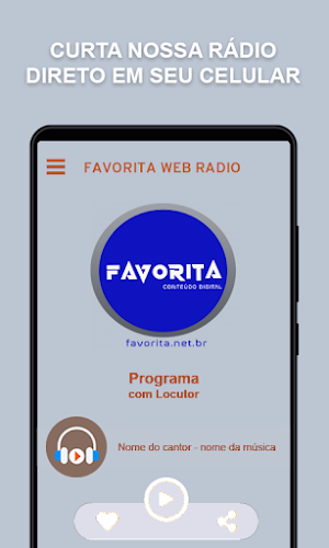 Favorita Web Rádio Screenshot 0