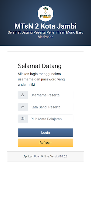 EXAM MTsN 2 Kota Jambi Screenshot 0