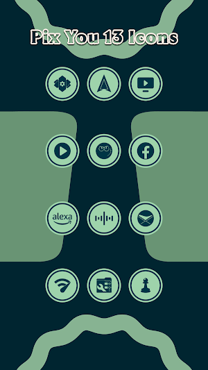 Pix You 13 Moss Icons Screenshot 3